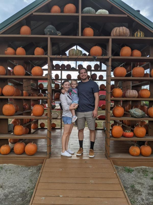 At the Pumpkin Patch