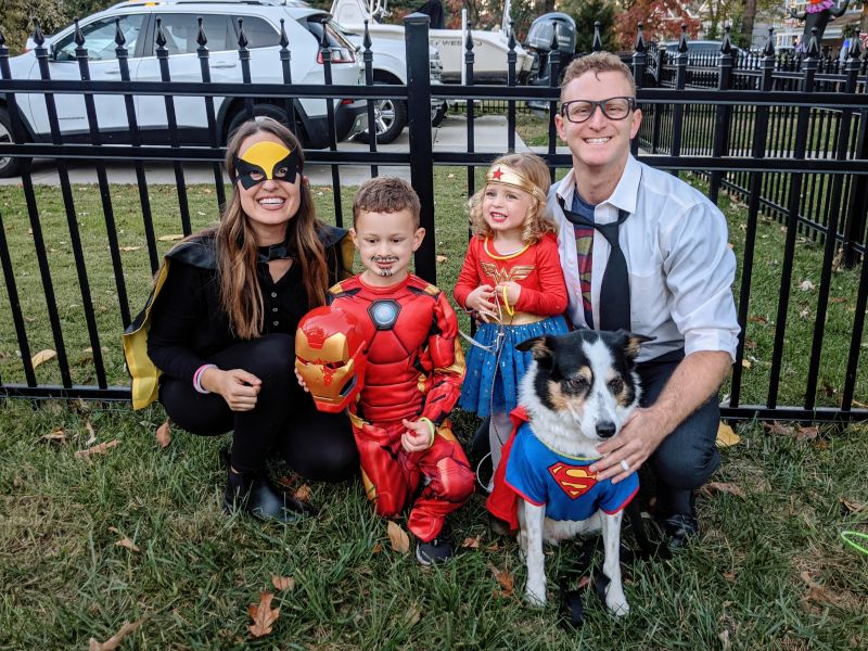 The Kids Always Pick our Family Costumes for Halloween