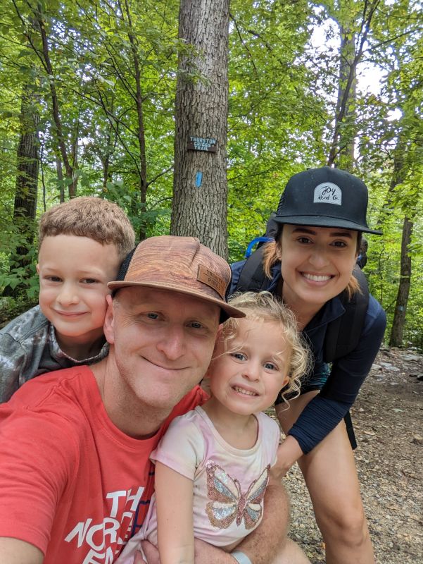 Together on a Family Hike
