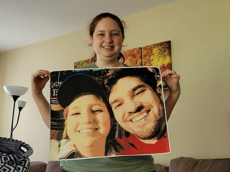 Heather & Her Painting
