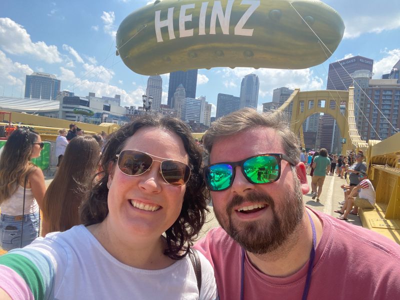 At a Pickle Festival in Our Hometown