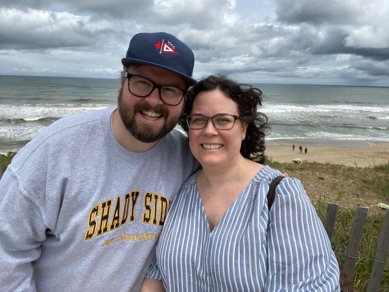 At the Beach on Cape Cod