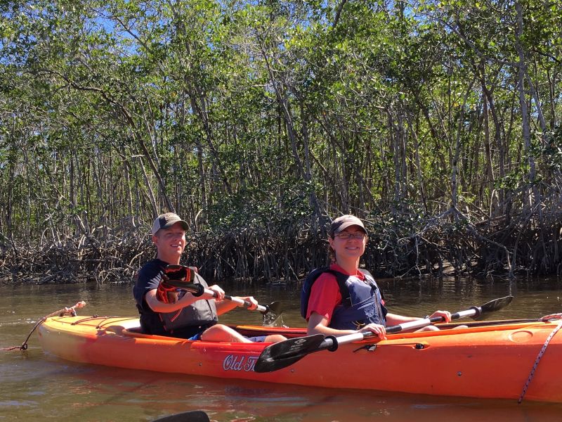 Kayaking in the Mangrove Trees