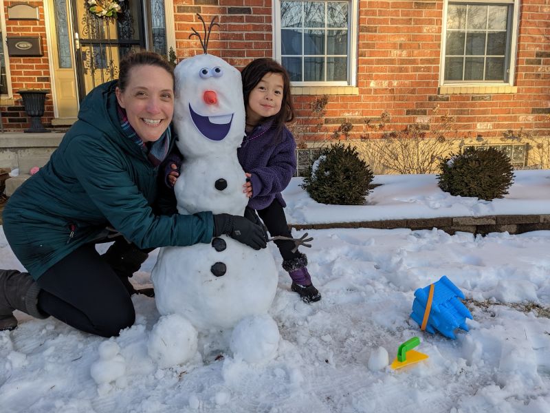 Hanging Out With Olaf