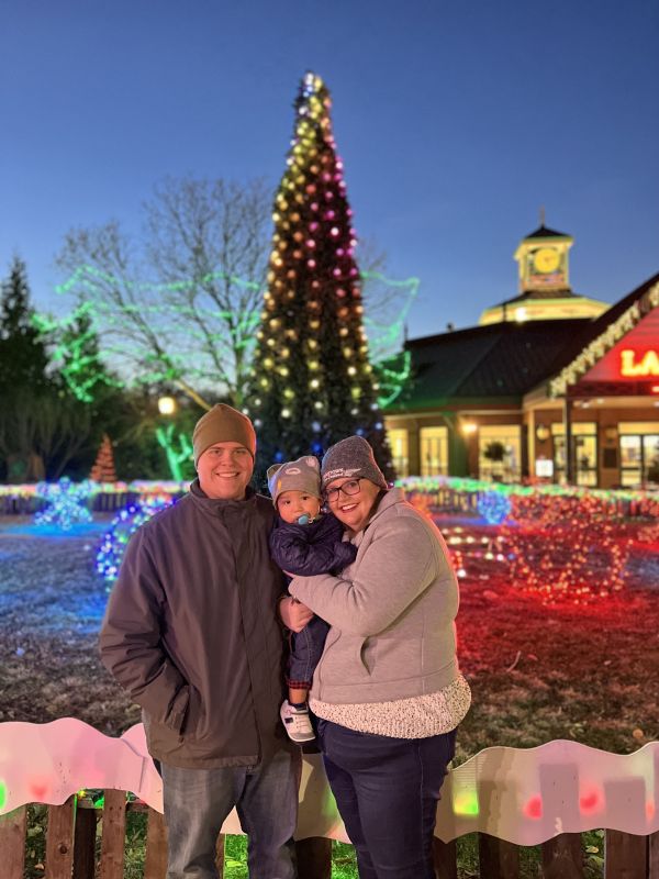 Christmas Lights at the Zoo