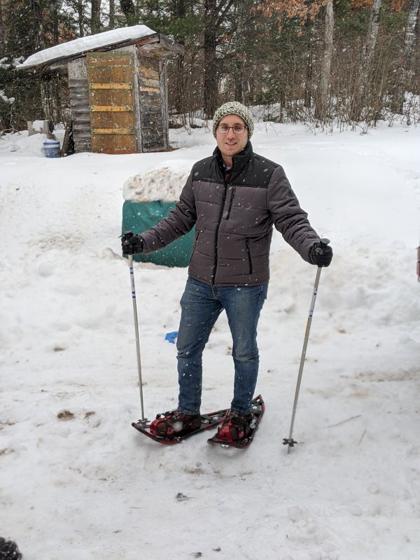 Ryan Snowshoeing