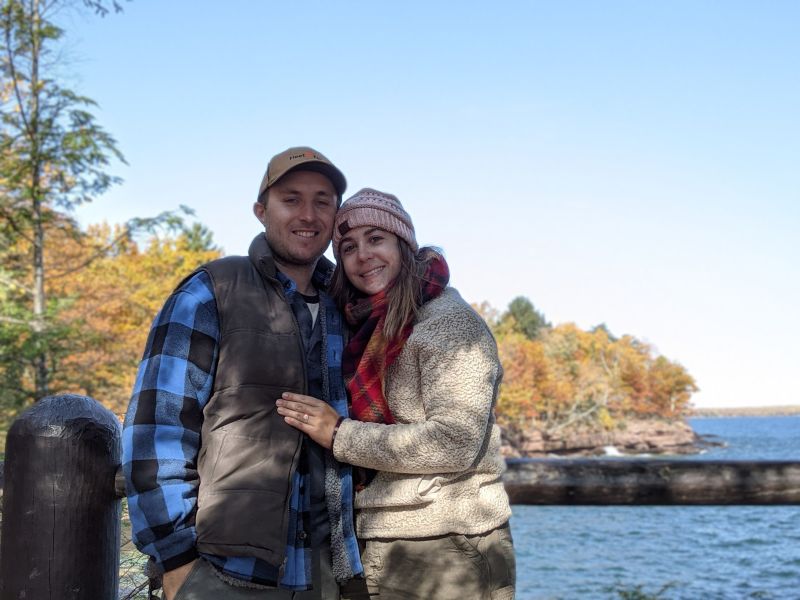 Enjoying a Fall Hike