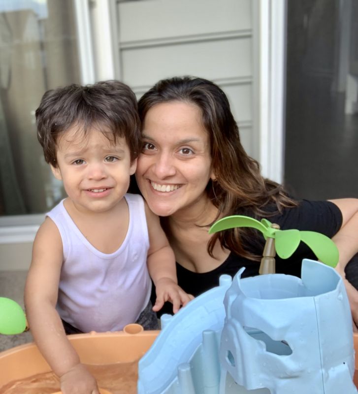 Waterplay on the Porch