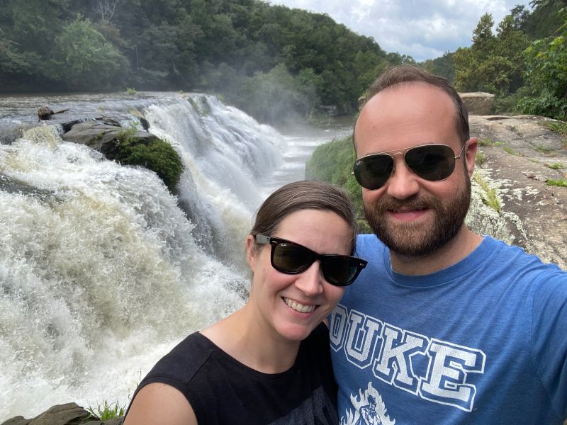 Hiking to the Falls