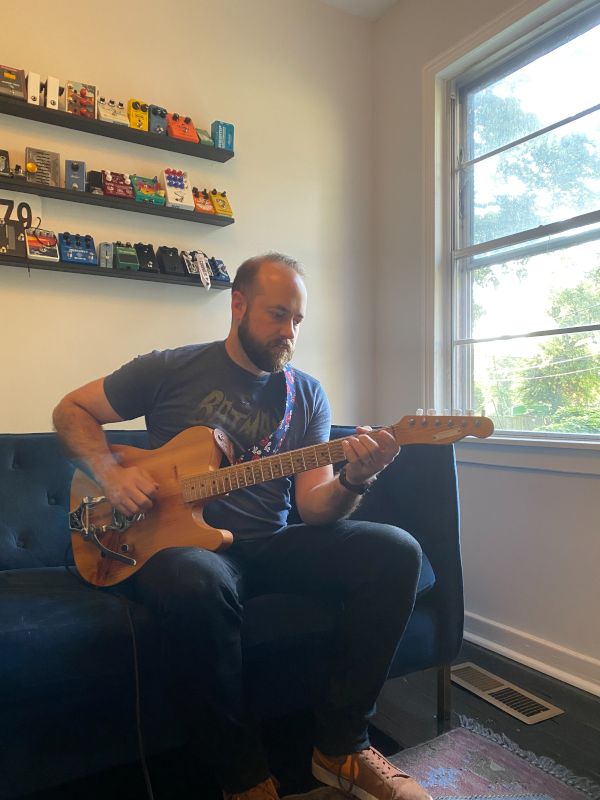 Patrick Playing Guitar