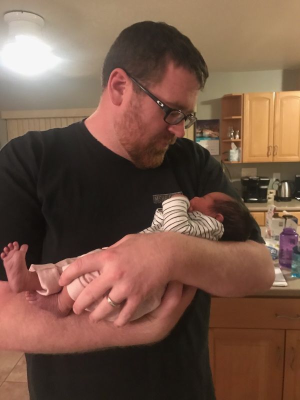 Chris Holding Nora