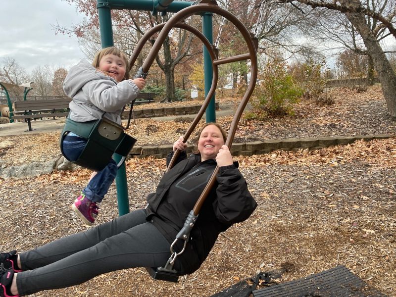 Swinging With Caroline