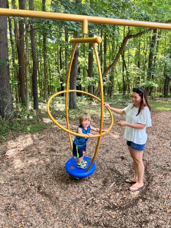 Marshall & Natalya at the Playground