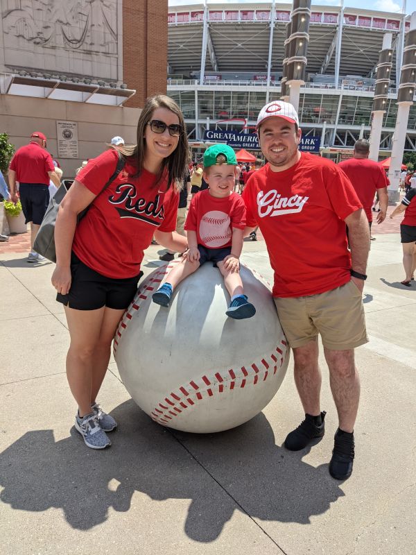 At a Baseball Game