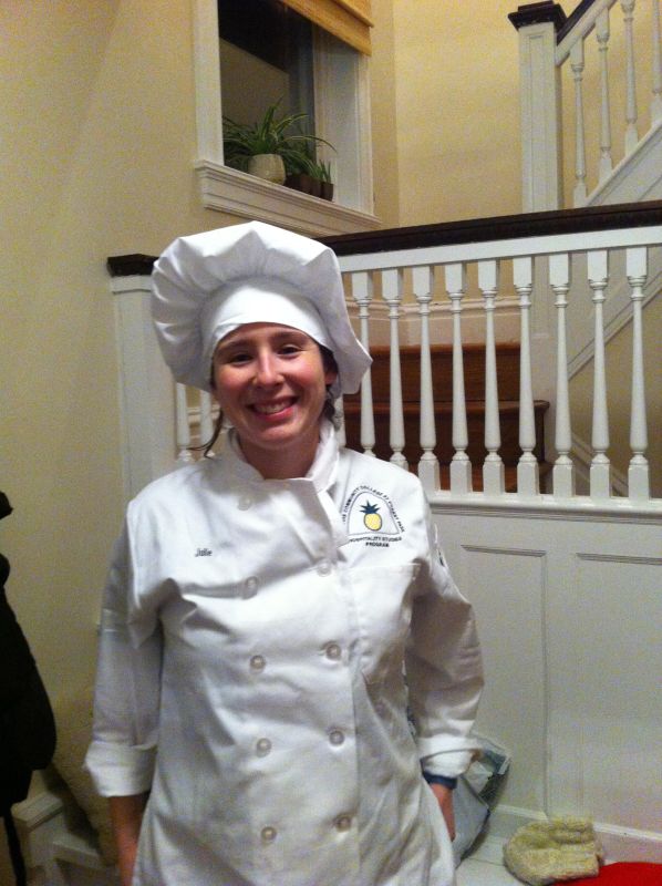 Julie Going to Pastry School