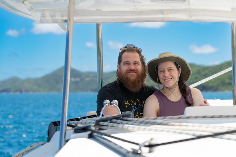 Sailing in the Virgin Islands