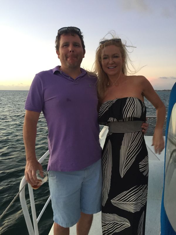 Enjoying a Sunset Cruise