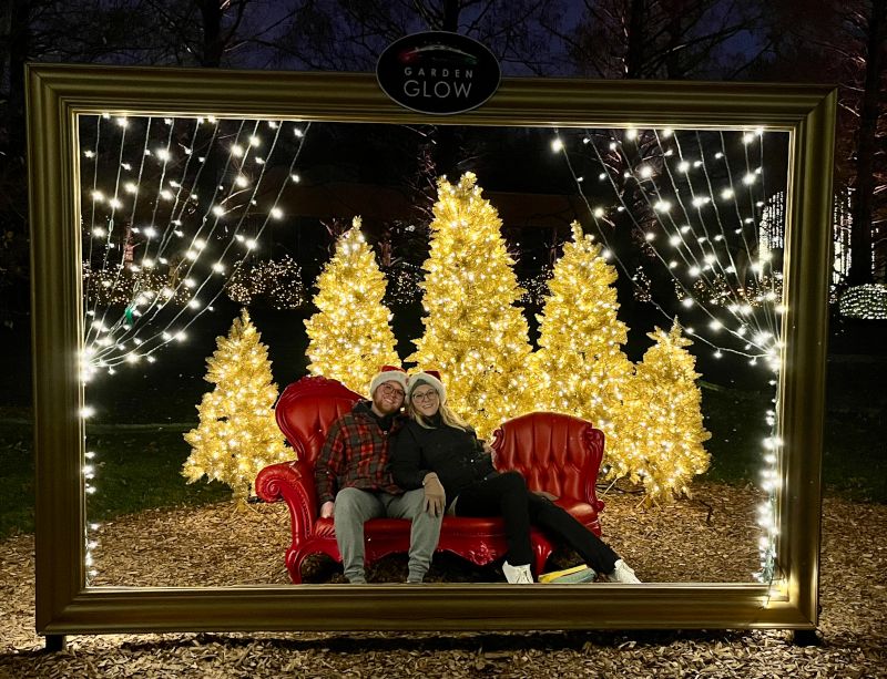 Enjoying the Missouri Botanic Garden Glow