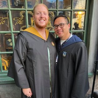 At Hogwarts at Universal Studios