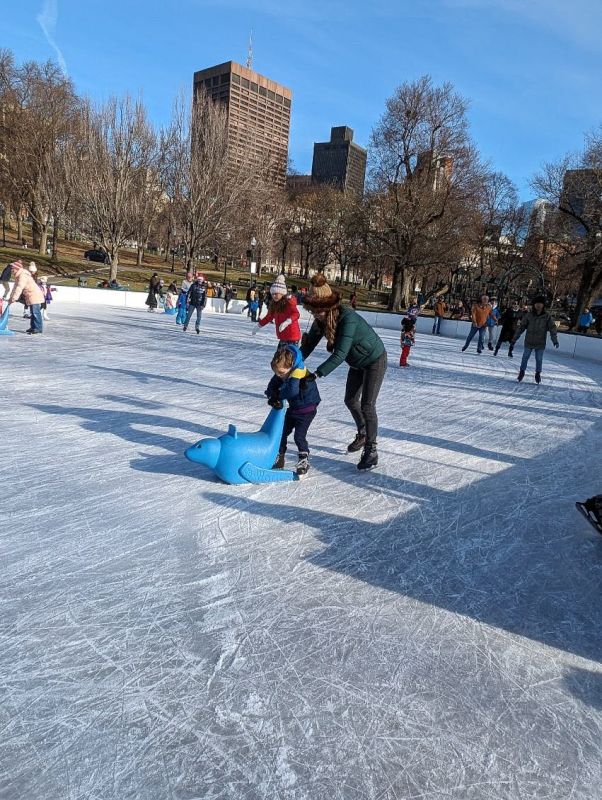 Christmas Ice Skating