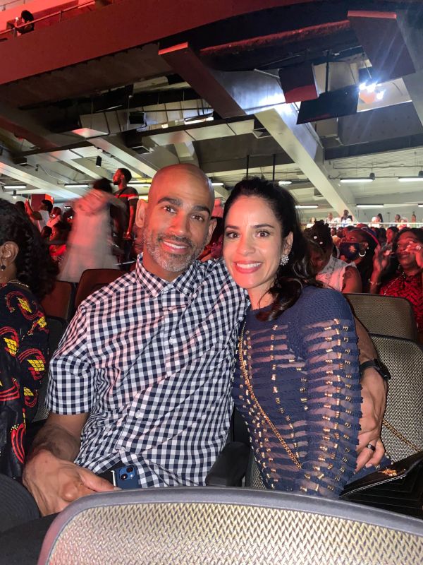 At a Janet Jackson Concert