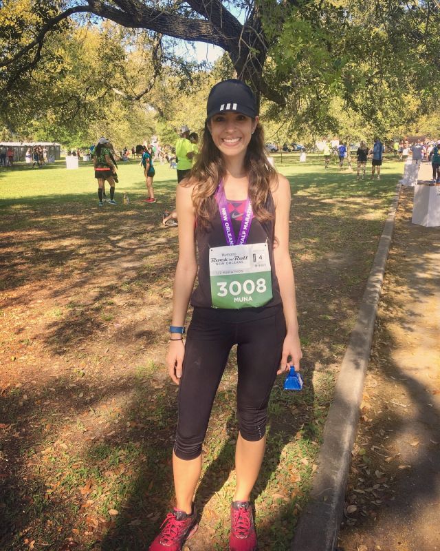 After Finishing a Half Marathon