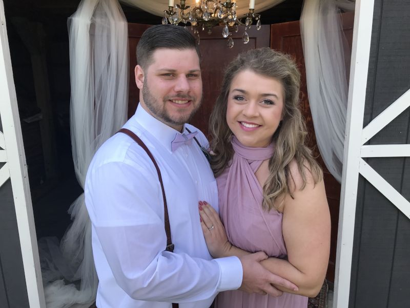 Groomsman & Bridesmaid at Our Friend's Wedding