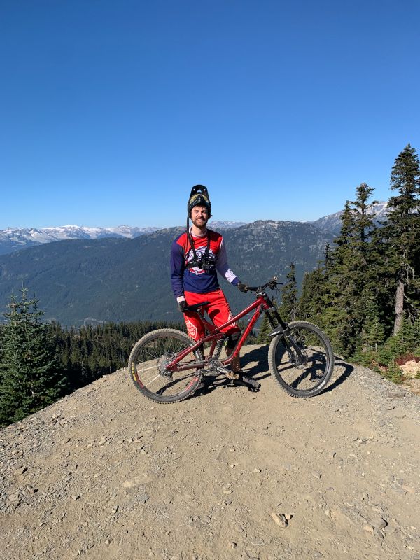 On His Day Off, You Can Usually Find Dakota in the Woods, Usually With His Mountain Bike