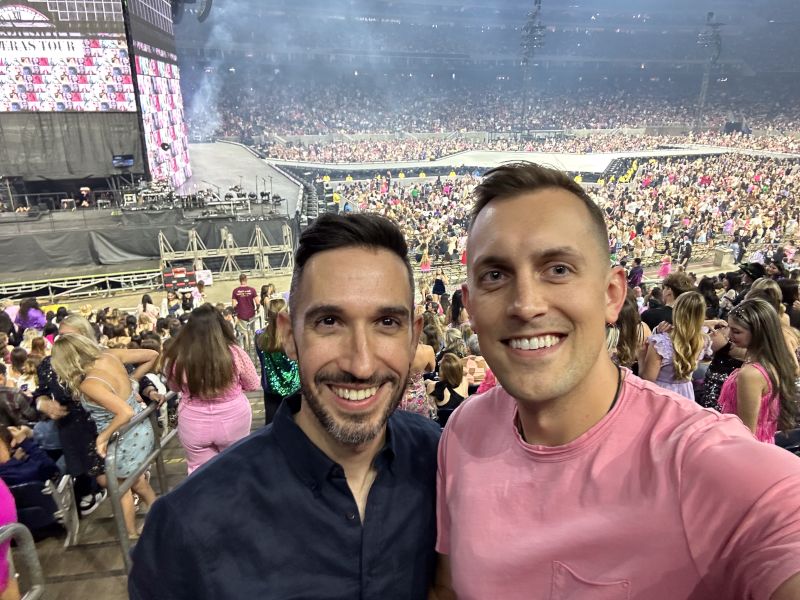 Taylor Swift Concert - Jimmy's Favorite!