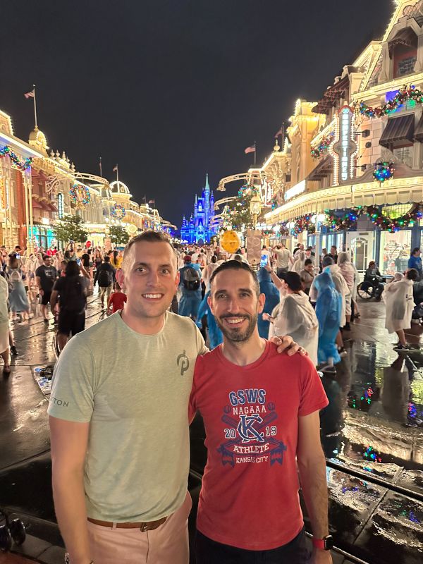 The Rain Couldn't Stop Us at Magic Kingdom!