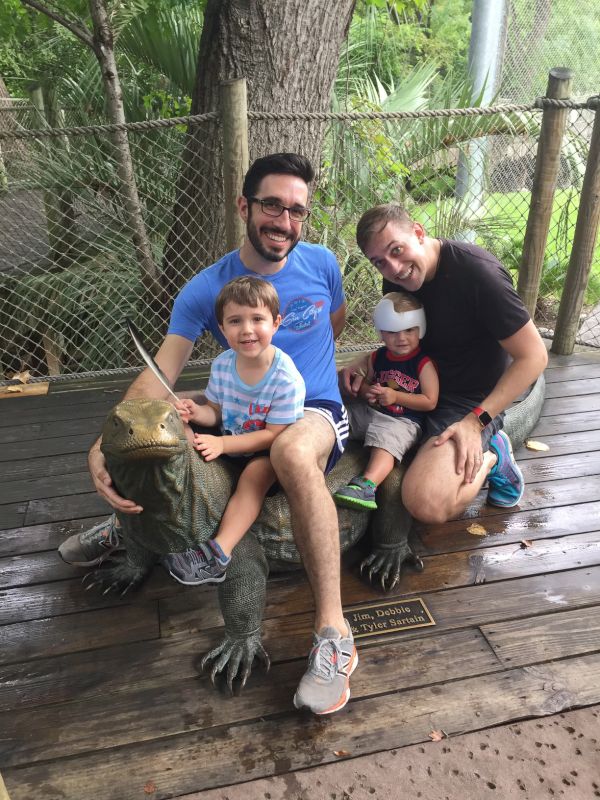 At the Zoo With Our Nephews