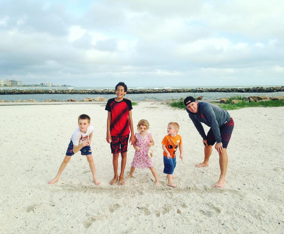 Playing At The Beach With Our Nieces & Nephews