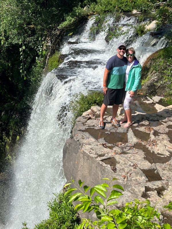 Atop a Waterfall