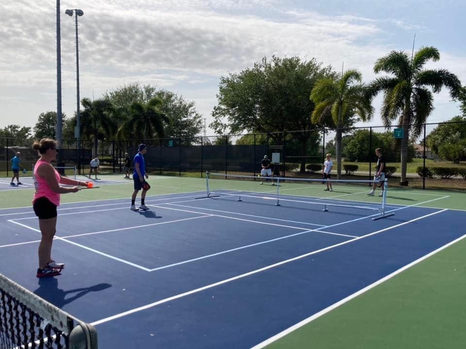 Pickleball in Action! You Can Find Us Playing in Our Free Time