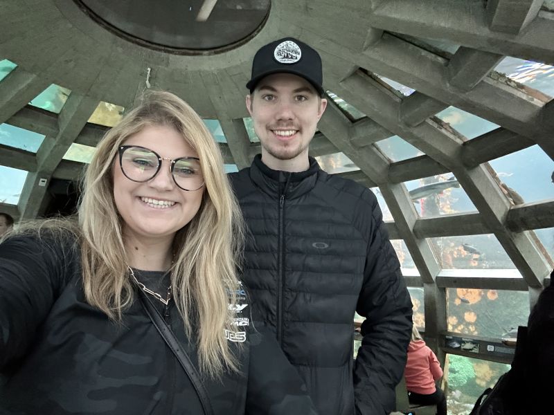 At the Seattle Aquarium