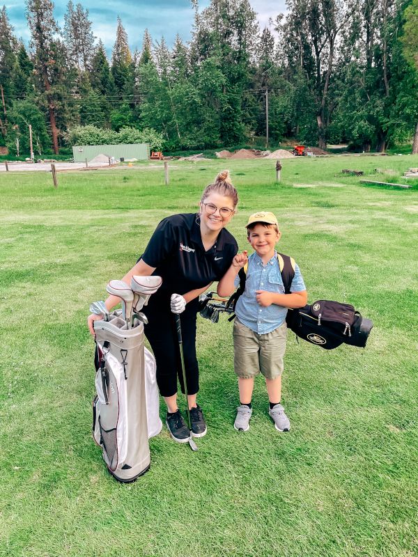 Learning to Golf With Our Nephew