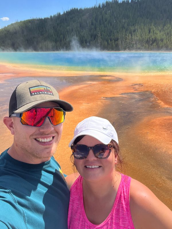 Grand Prismatic Spring in Yellowstone