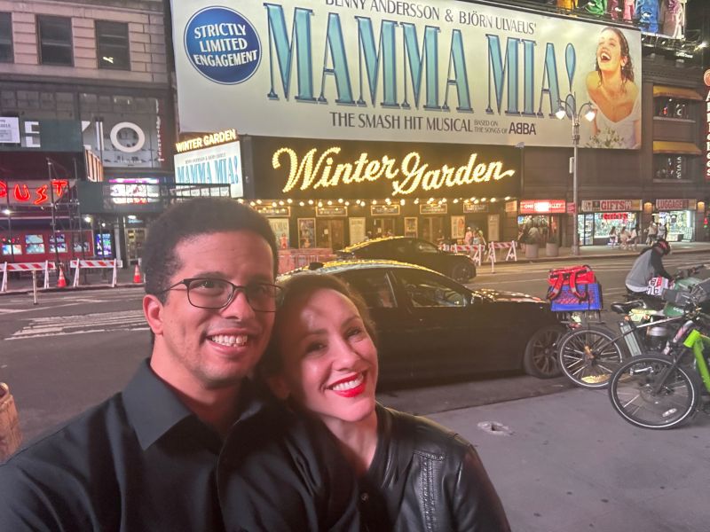 Going to teh Theater in New York