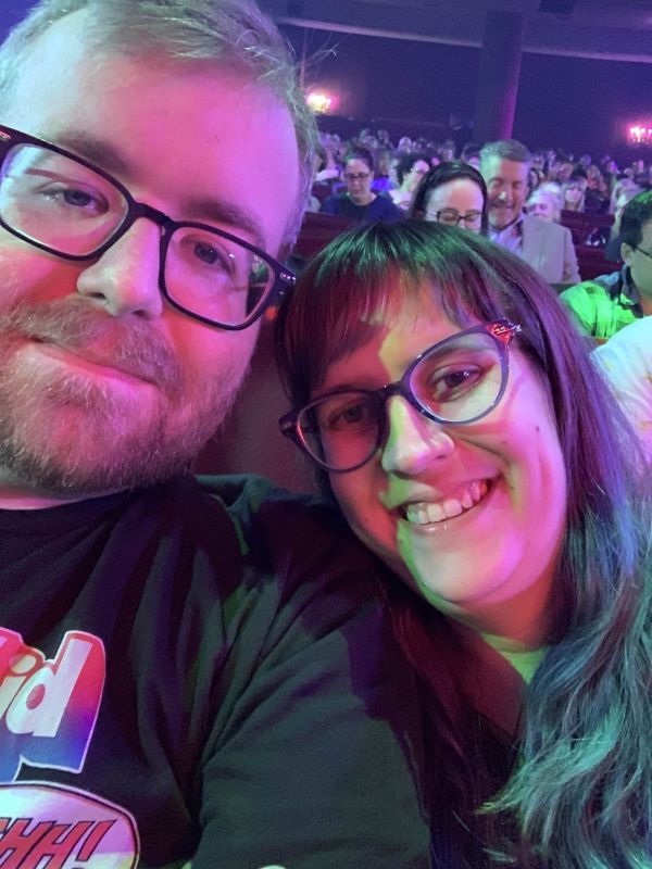 At a Broadway Show