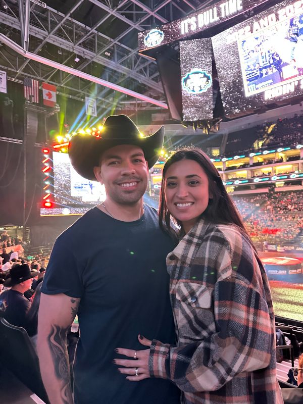 Enjoying the PBR Show - Date Night
