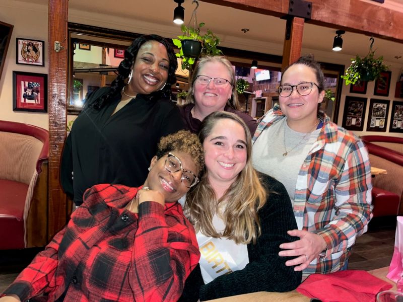 Loren With Her Best Friends