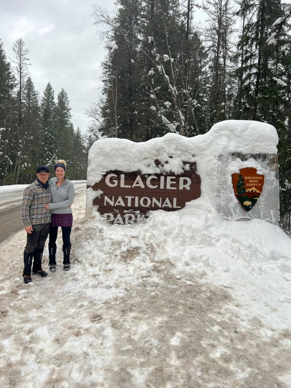 At Glacier National Park