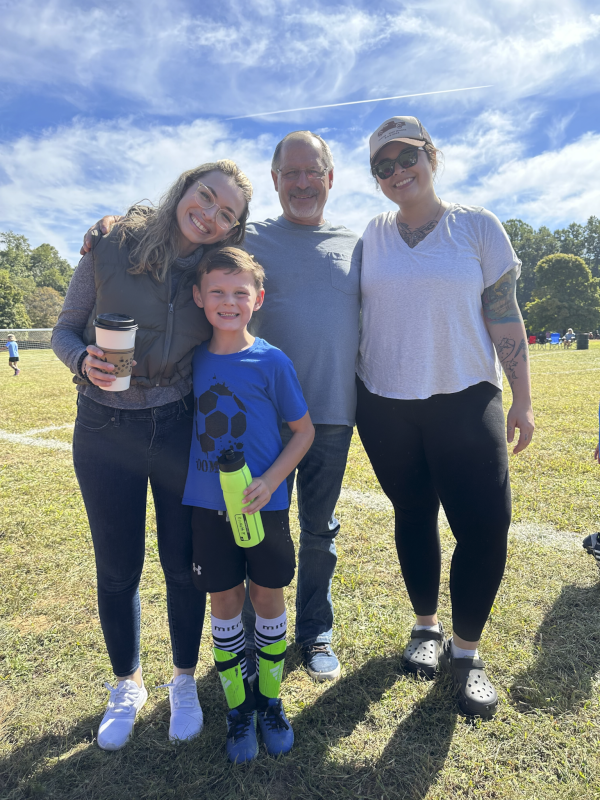Danielle at Nephew's Soccer Game