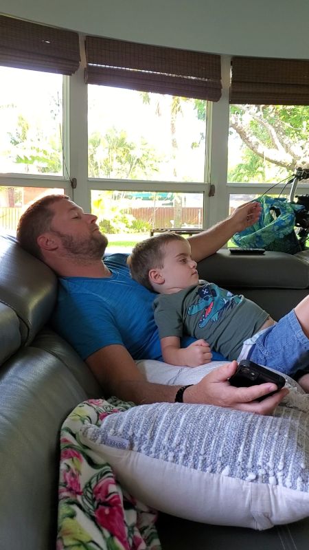 Anthony and Stephen Watching Movies