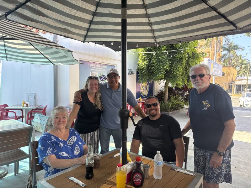 Lunch With Friends and Deena's Parents