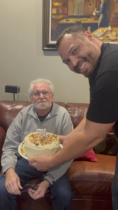 Celebrating Deena's Dad for His 74th Birthday