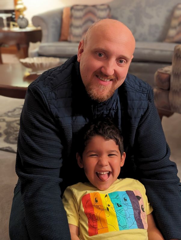 Ryan With Our Nephew