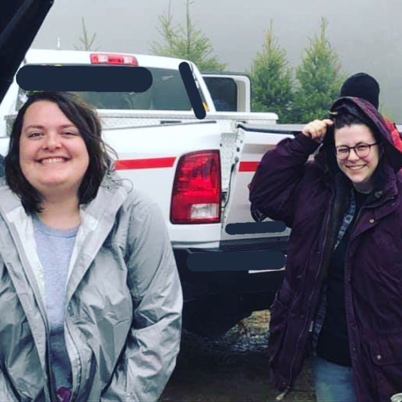 Getting Ready to Hike in the Rain