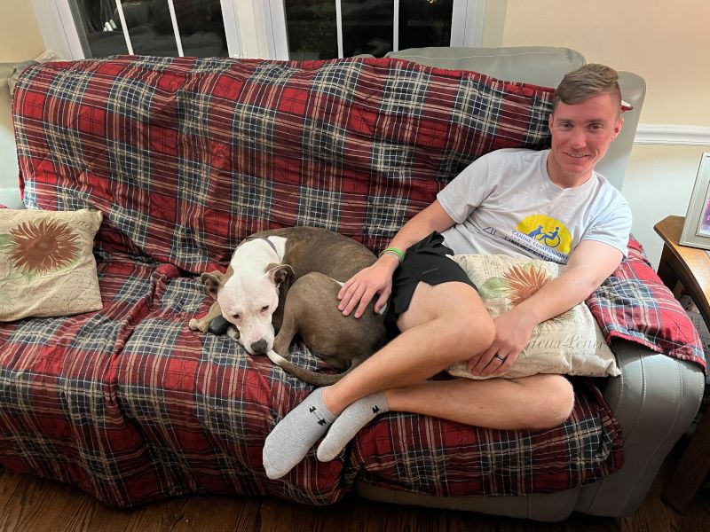 Karl Cuddling Our Sweet Girl, Posh