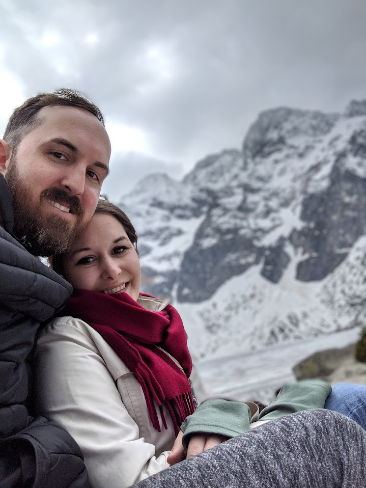 After Hiking to the Top of Mountain in Poland